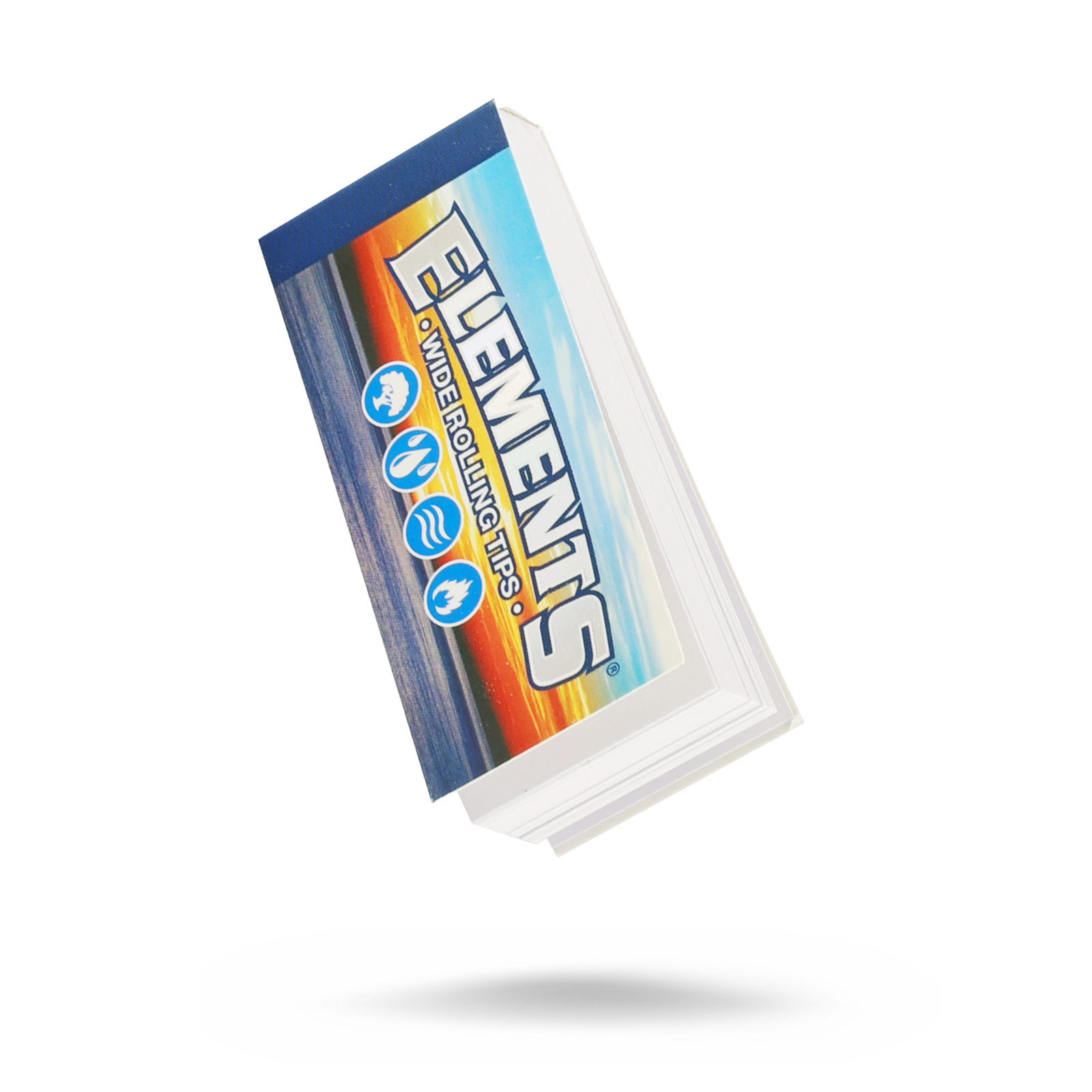 Elements Wide Non-Perforated Tips Rolling Tips ELE10300-1/50 esd-official