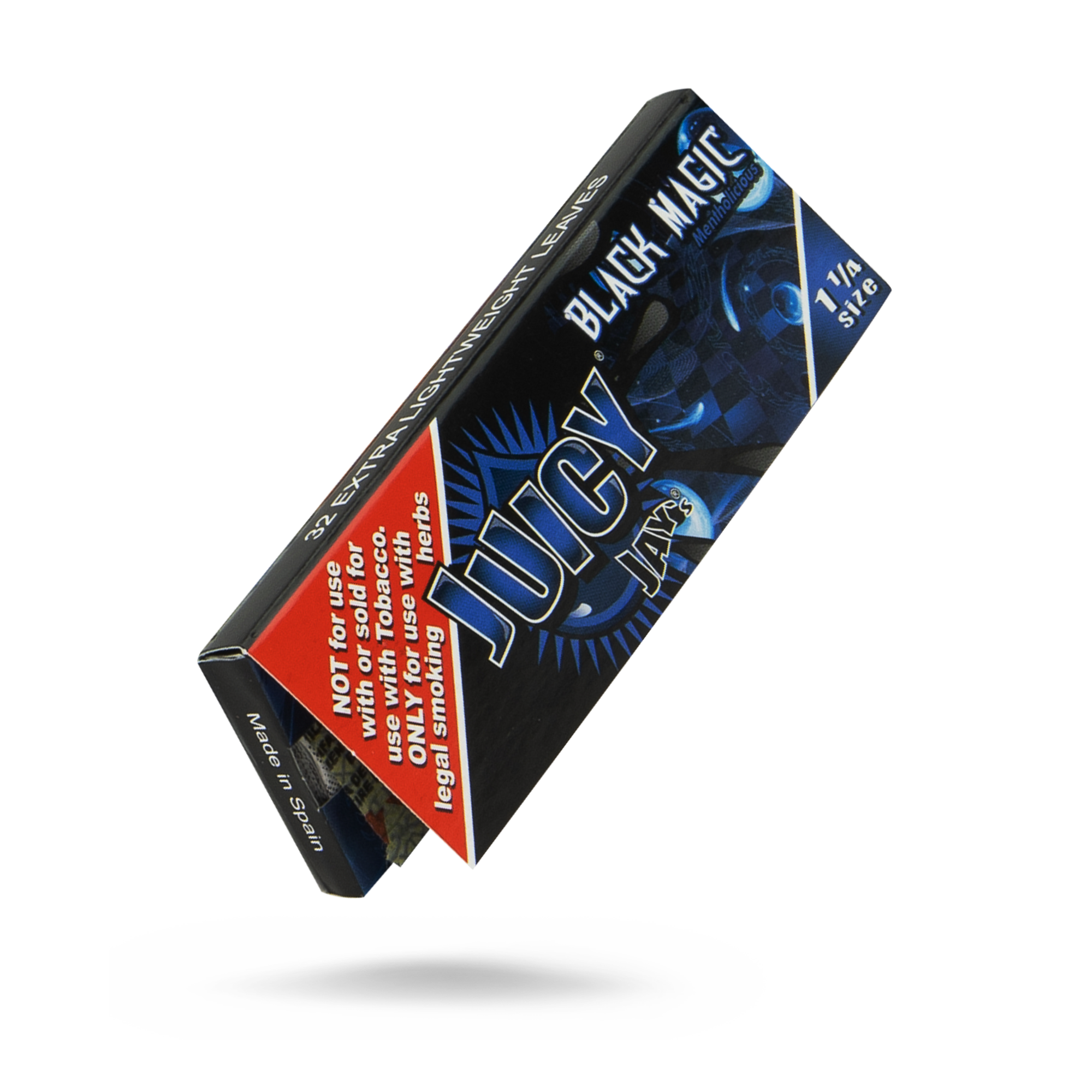 Juicy Jays 1 1/4 Black Magic Flavored Hemp Rolling Papers Rolling Papers JAY10013-1/24 esd-official