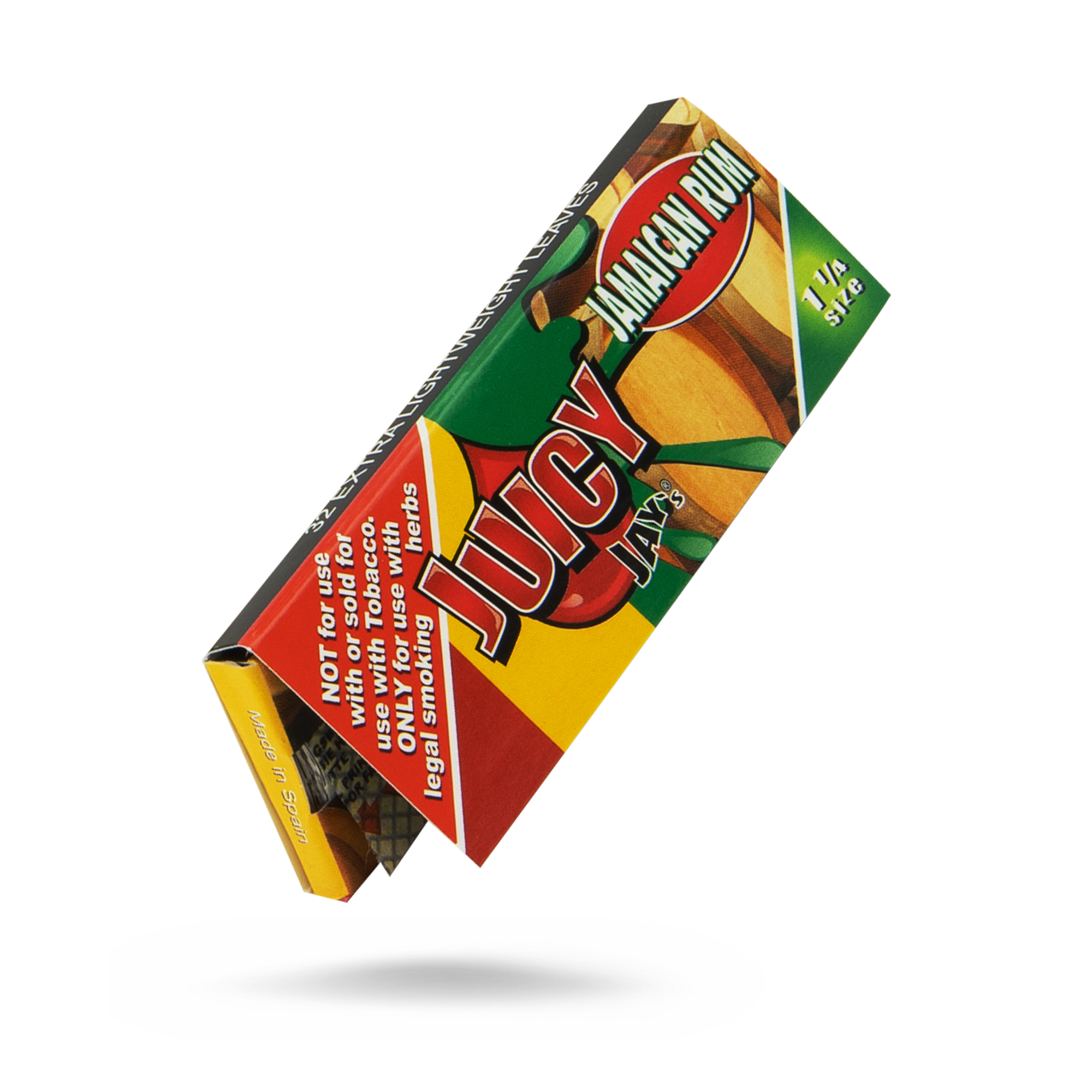 Juicy Jays 1 1/4 Jamaican Rum Flavored Hemp Rolling Papers Rolling Papers JAY10024-1/24 esd-official