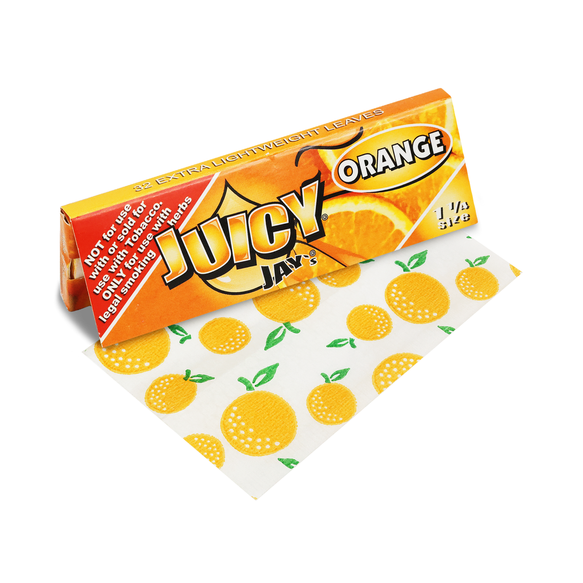 Juicy Jays 1 1/4 Orange Flavored Hemp Rolling Papers Rolling Papers JAY11050-1/24 esd-official