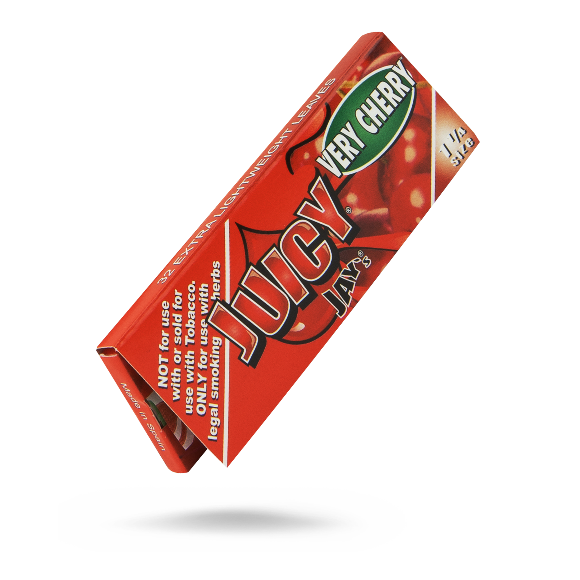 Juicy Jays 1 1/4 Very Cherry Flavored Hemp Rolling Papers Rolling Papers JAY10025-1/24 esd-official