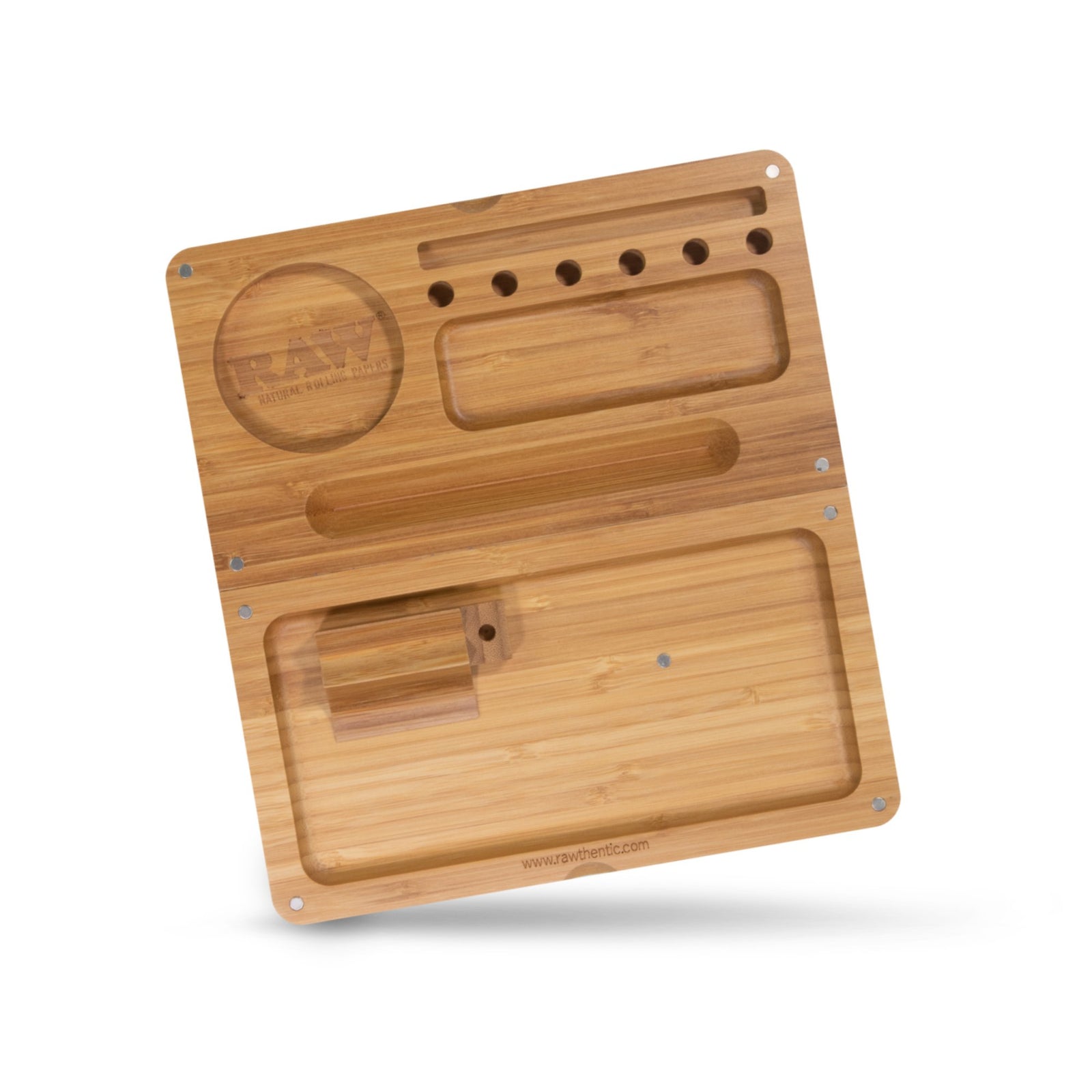 RAW Back Flip Bamboo Rolling Tray Rolling Trays WAR00142-MUSA01 esd-official