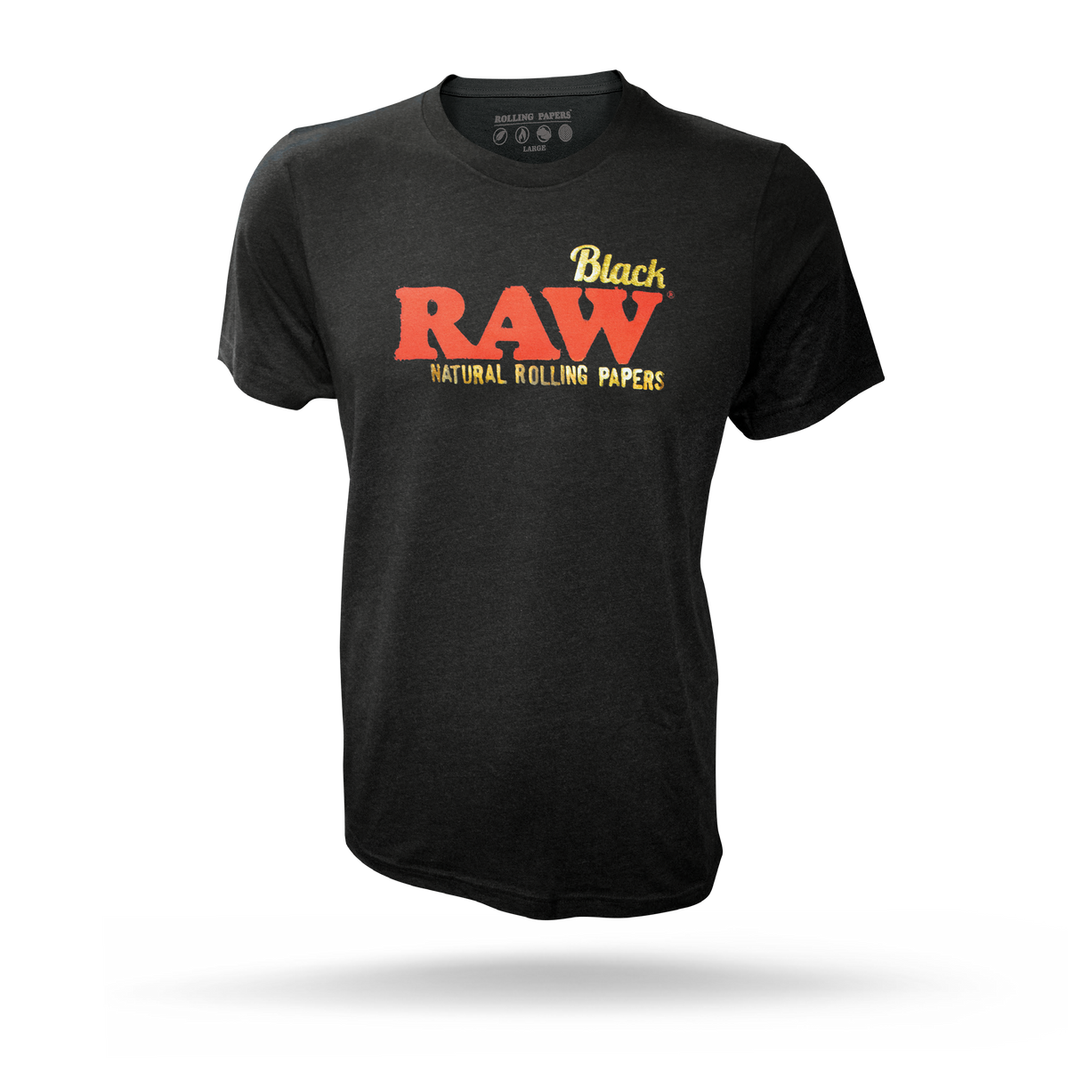 RAW Black Gold Foil T-Shirt | DISCONTINUED RAW Shirts esd-official