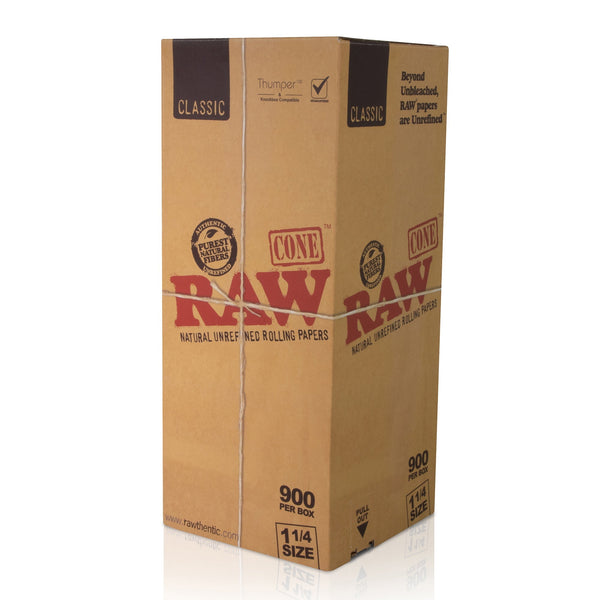 RAW Classic 1¼ Cones | Bulk Box | 900 Cones - ESD Official