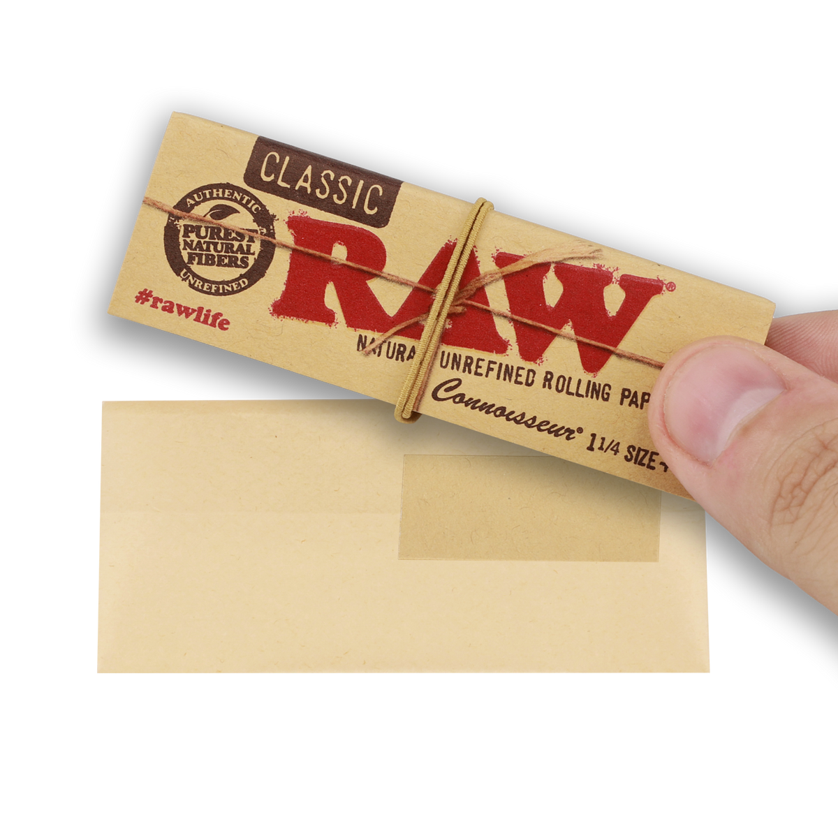 RAW Classic Connoisseur 1 1/4 Rolling Papers Rolling Papers WAR00310-1/24 esd-official