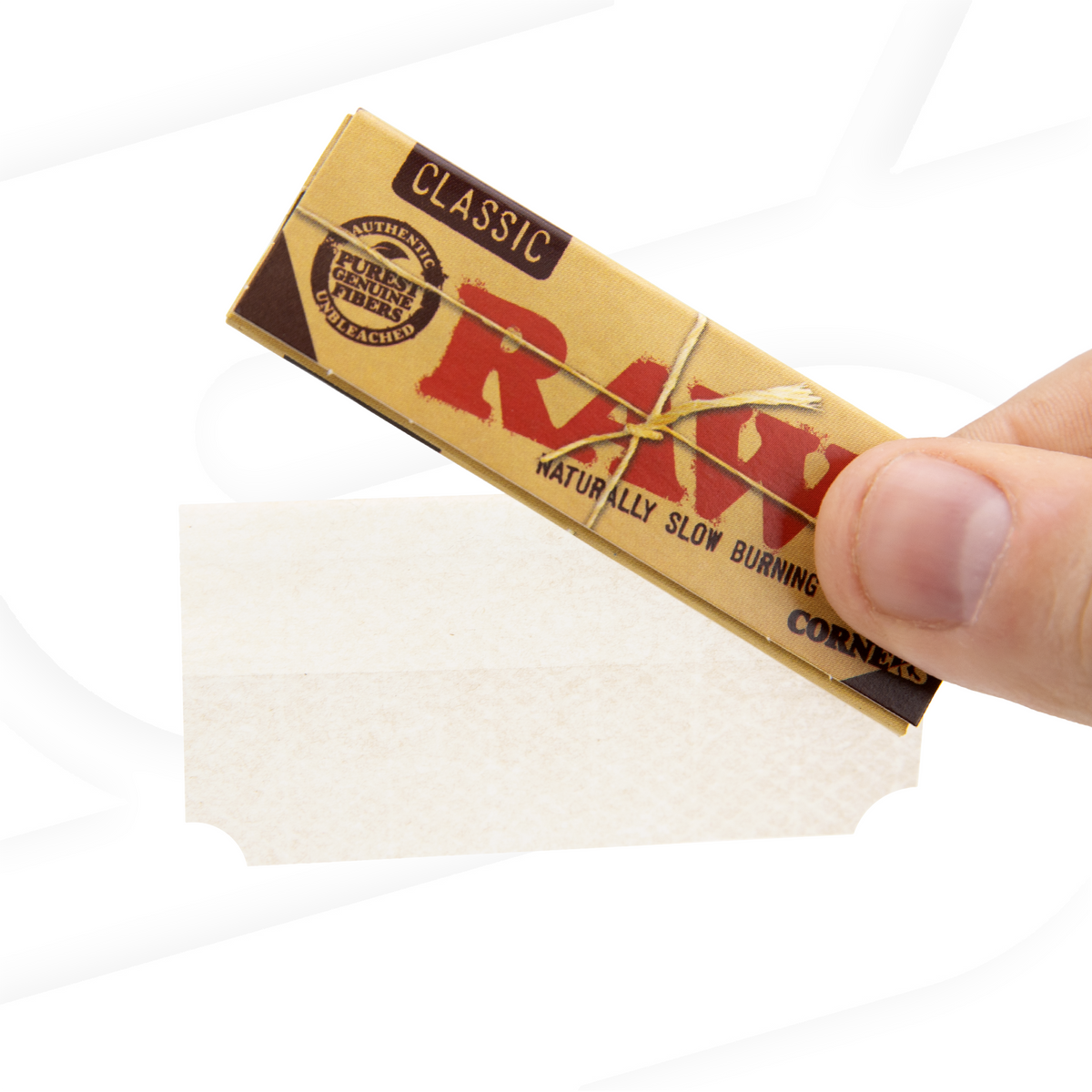 RAW Classic Cut Corners Single Wide Rolling Papers Rolling Papers esd-official