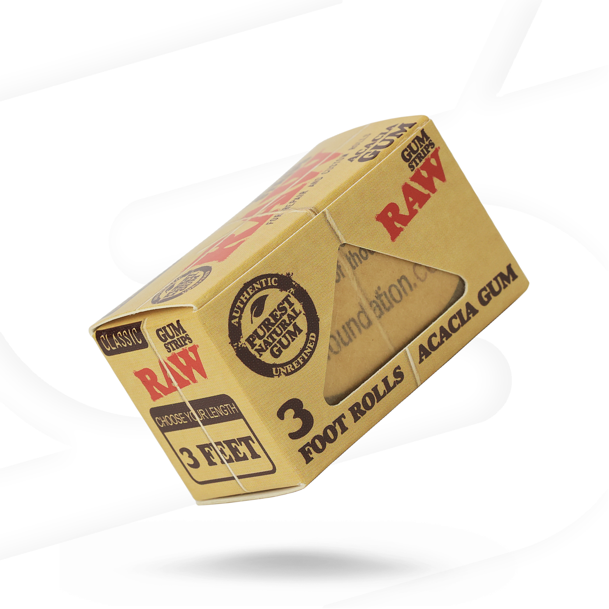 RAW Classic Gum Strips Rolling Papers WAR10061-1/24 esd-official