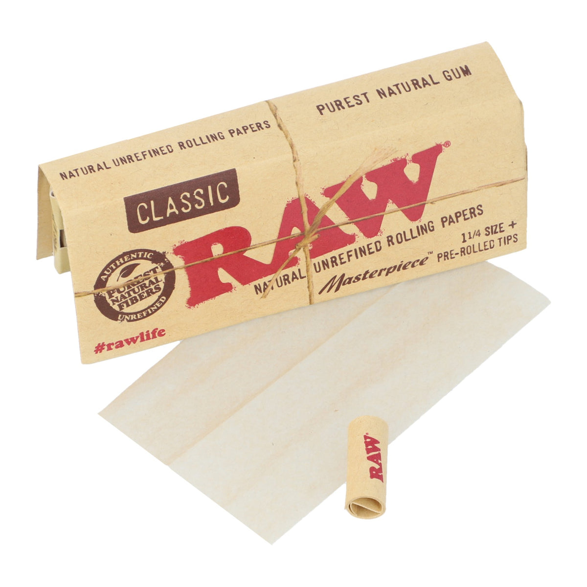 RAW Classic Masterpiece 1 1/4 Rolling Papers Rolling Papers esd-official