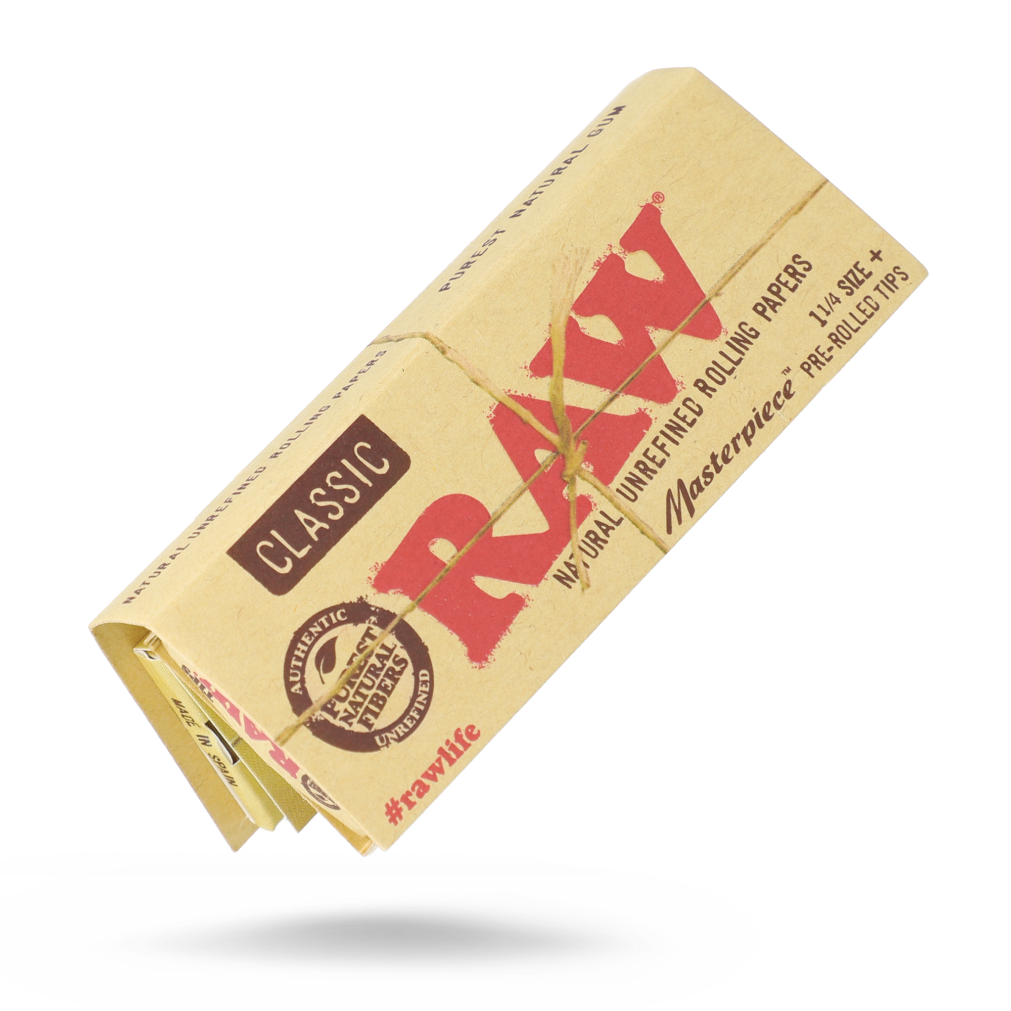 RAW Classic Masterpiece 1 1/4 Rolling Papers Rolling Papers WAR00303-1/24 esd-official