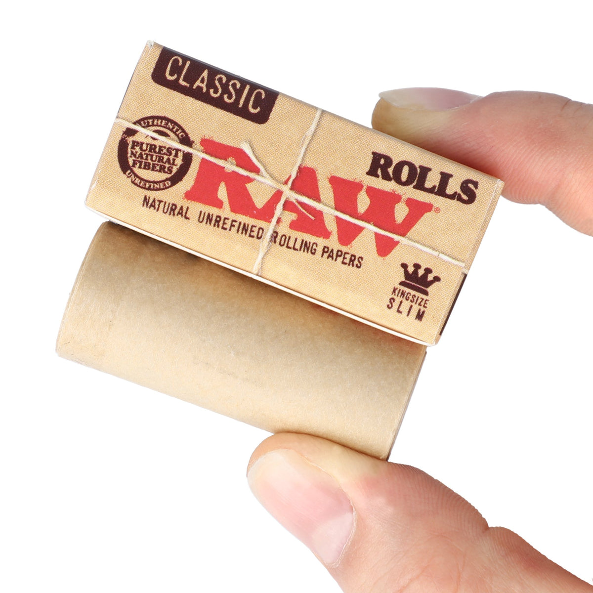 RAW Classic Paper Rolls King Size Slim - 5 Meters Rolling Papers WAR00344-1/24 esd-official