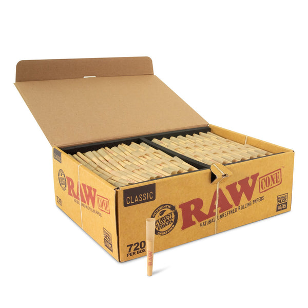 Buy RAW Classic Single Size Cones | 24mm, 30mm, 45mm Online - ESD Official