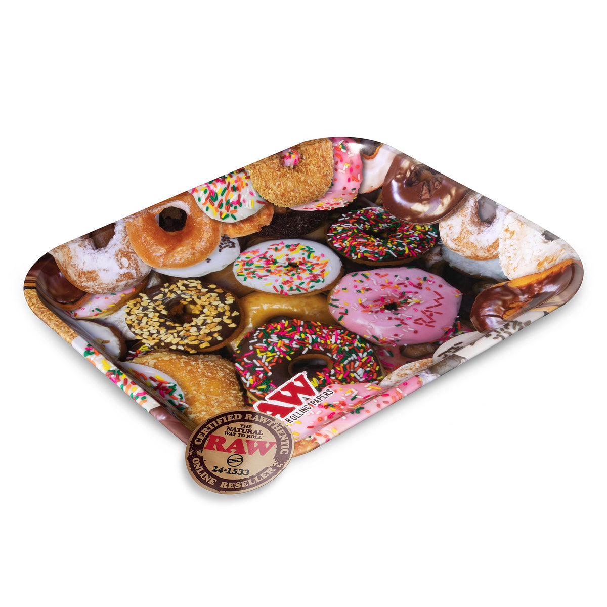 RAW Donuts Rolling Tray | Large Rolling Trays WAR00122-MUSA01 esd-official