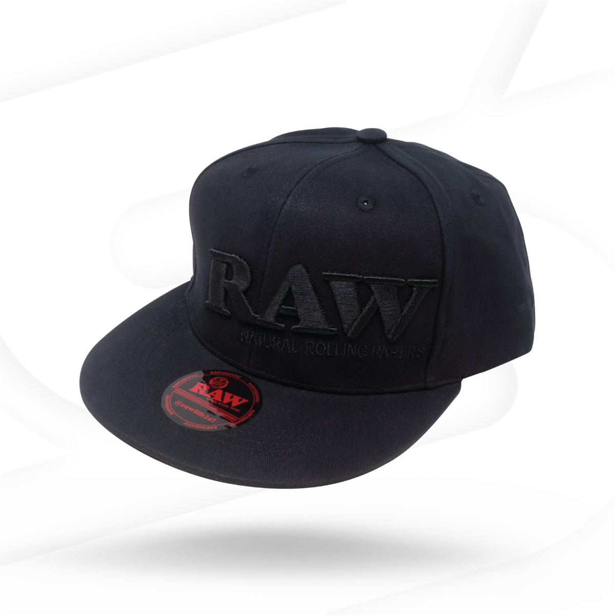RAW Flat Brim Baseball Cap RAWU-APAA-0086 esd-official