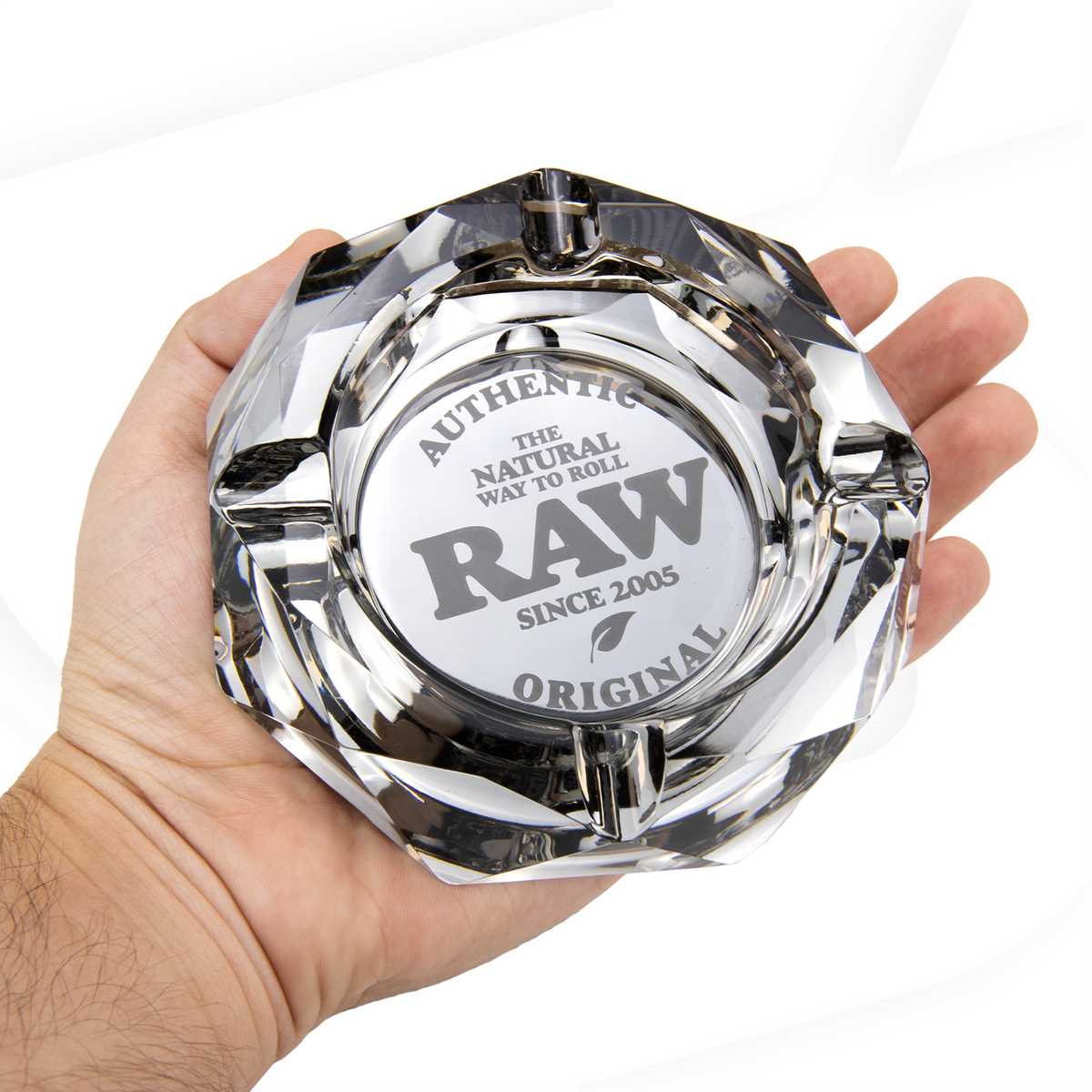 RAW Glass Ashtray Rolling Trays esd-official