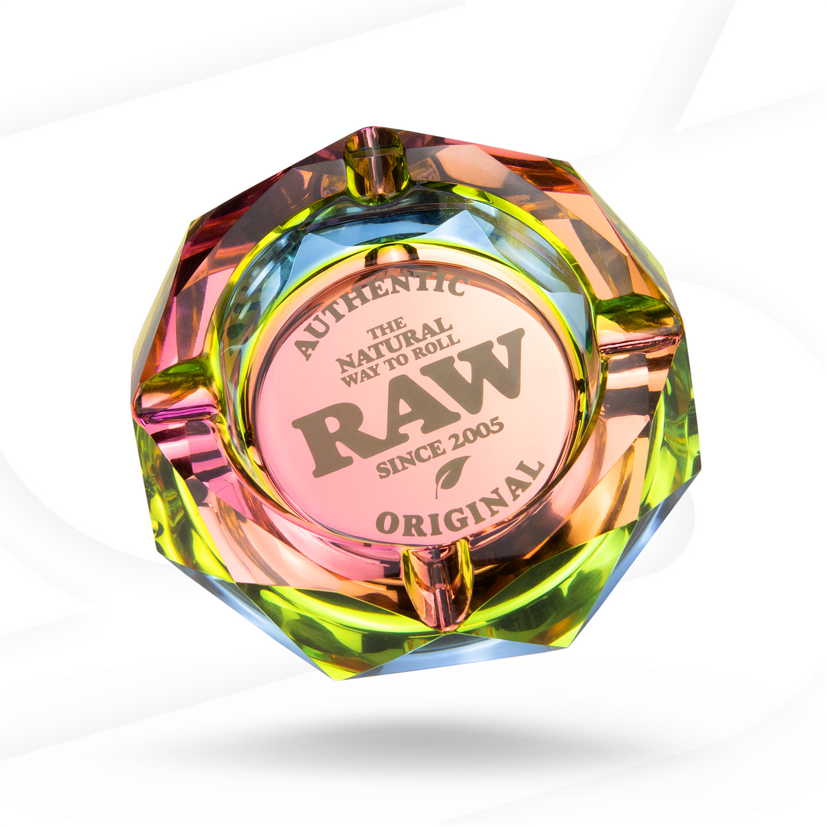 RAW Glass Ashtray Rolling Trays RAWU-RAAS-0007 esd-official