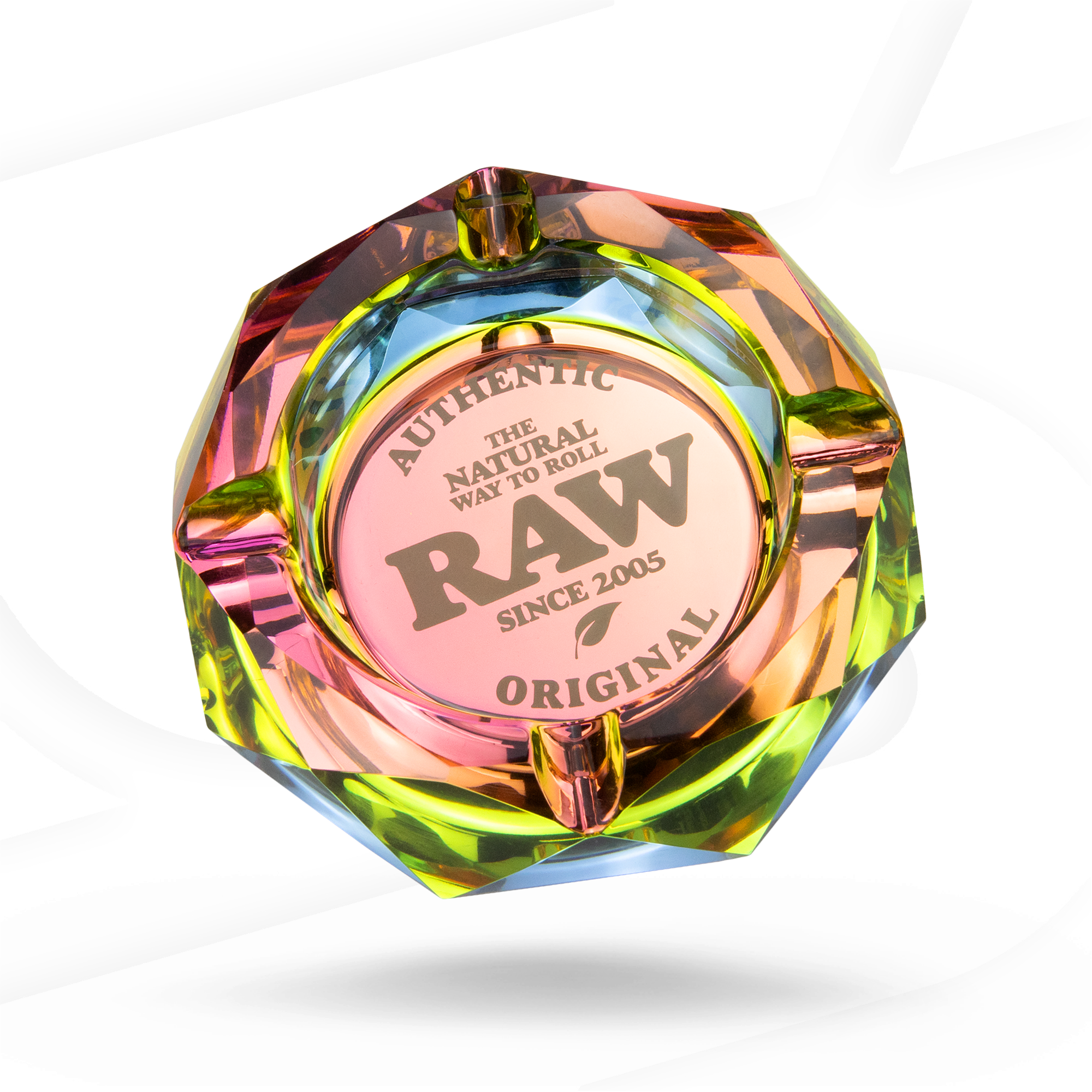 RAW Glass Ashtray Rolling Trays RAWU-RAAS-0007 esd-official