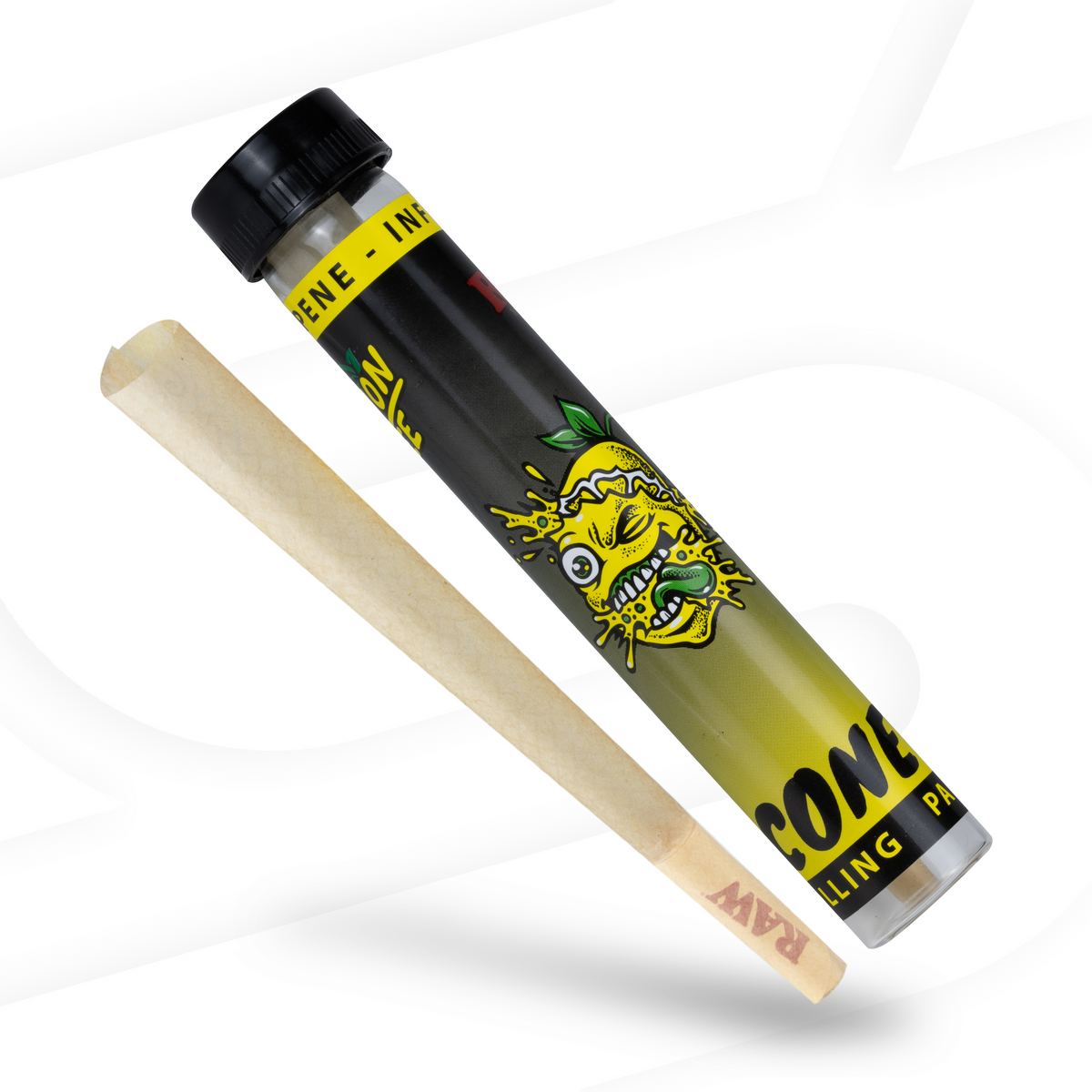 RAW Lemon Tree Terpene Infused King Size Cone Cones esd-official