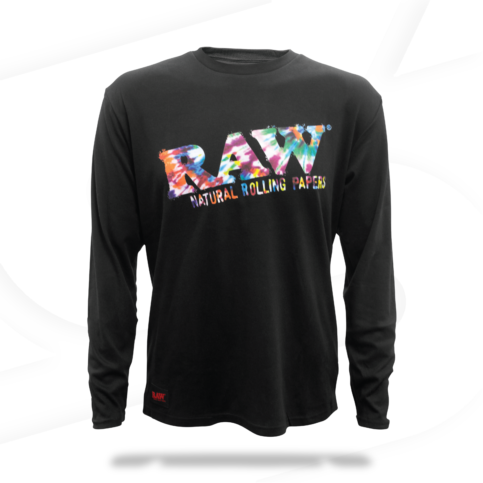 RAW Logo Log Sleeve Crew Neck Shirt Clothing Accessories esd-official