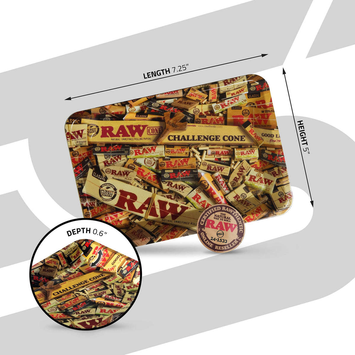 RAW Mix Rolling Trays Rolling Trays esd-official