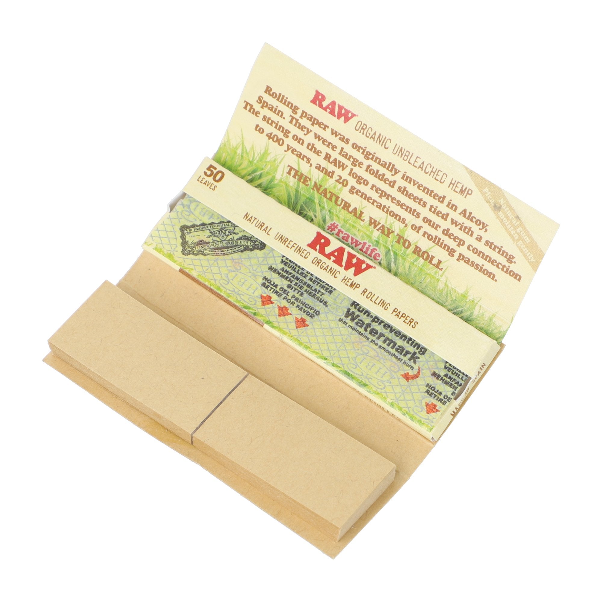 Raw Organic Hemp Connoisseur 1-1/4+Tips - Future Elevation Raw Organic Hemp Connoisseur 1-1/4+Tips - Future Elevation