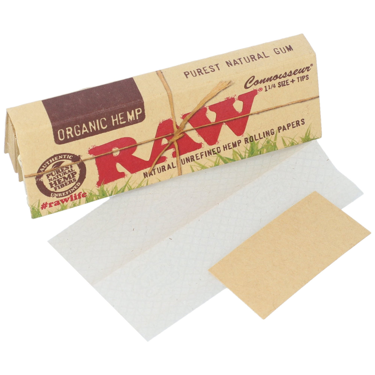 RAW Organic Connoisseur 1 1/4 Rolling Papers Rolling Papers esd-official
