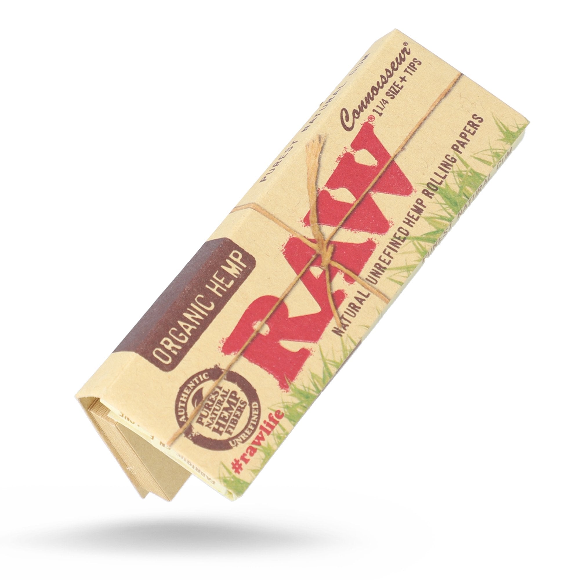 RAW Organic Connoisseur 1 1/4 Rolling Papers Rolling Papers WAR00368-1/24 esd-official