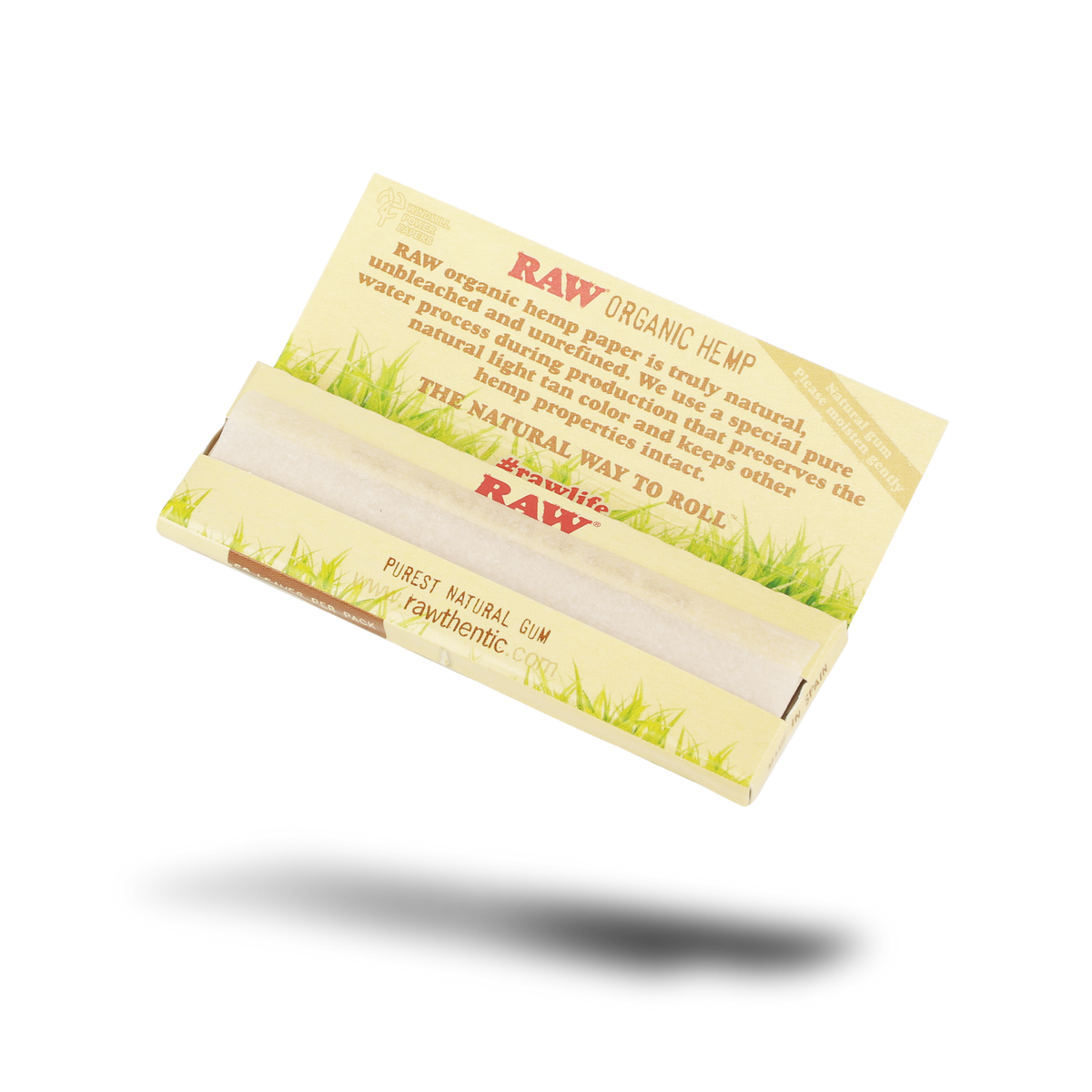 RAW Organic Hemp Single Wide Rolling Papers Rolling Papers esd-official