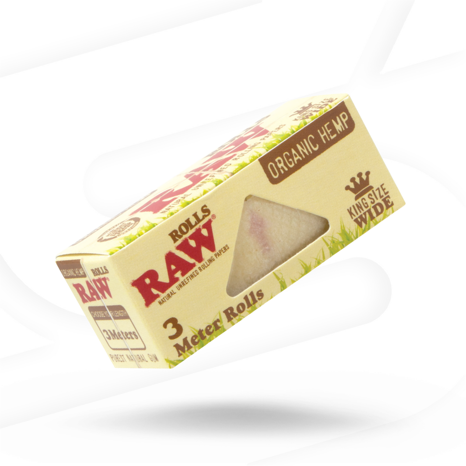 RAW Organic King Size Wide Hemp Rolls Rolling Papers esd-official