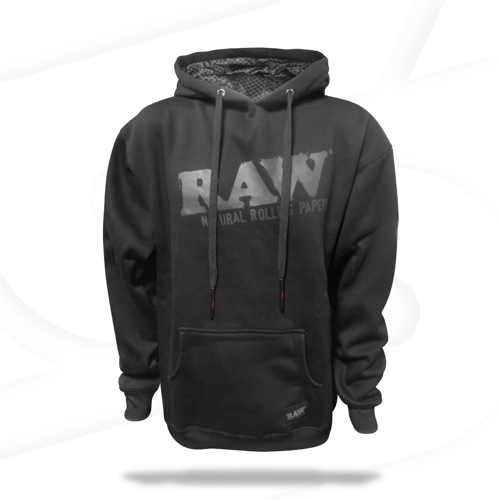 Raw black poker hoodie new arrivals