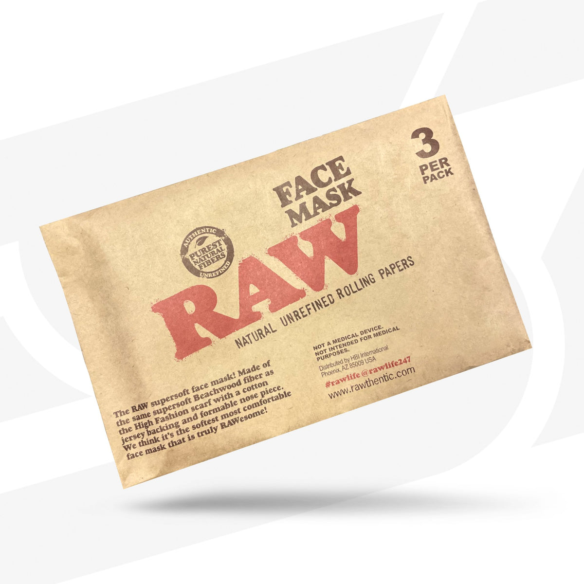 RAW Super Soft Face Mask Clothing Accessories esd-official