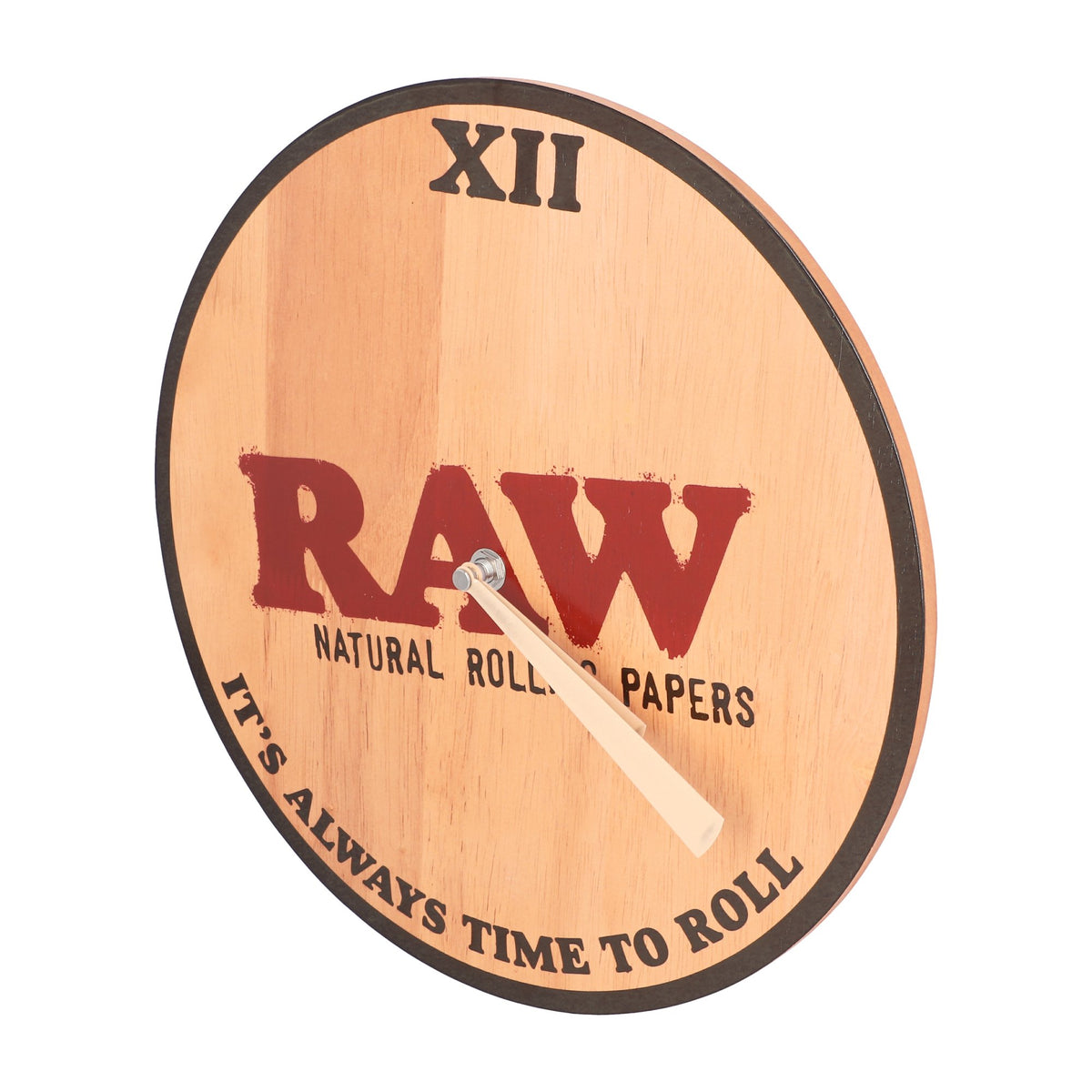 RAW Wooden Wall Clock RAW Merch WAR00023 esd-official