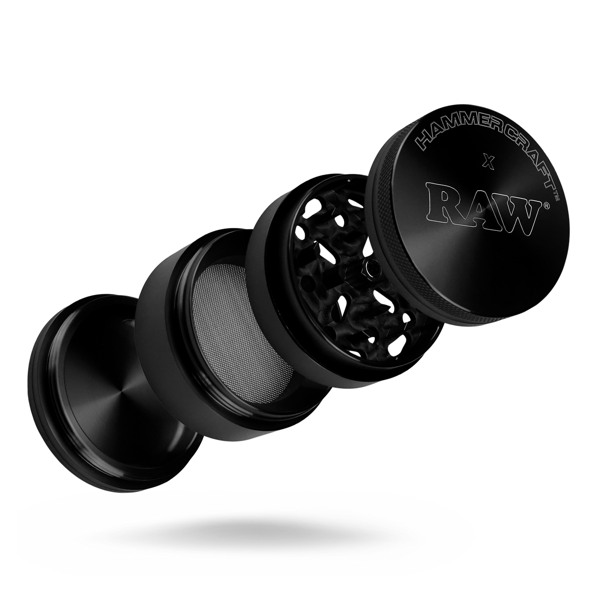RAW x Hammer Craft Four Piece Aluminum Grinder Accessories esd-official