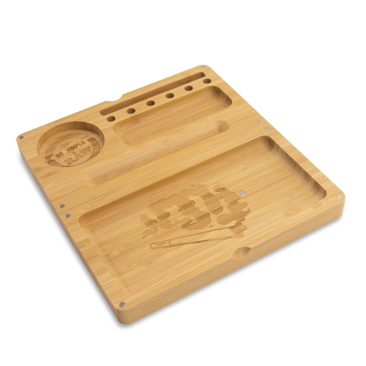 RAW X No Jumper Backflip Bamboo Rolling Tray Rolling Trays WAR00155-MUSA01 esd-official