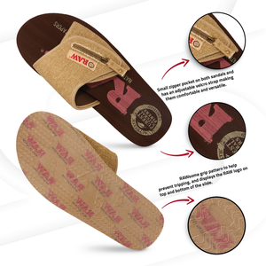 Raw flip flops sales