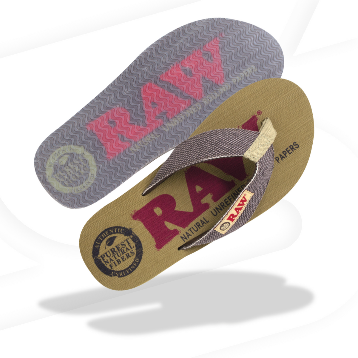 RAW X Rolling Papers Thong Sandals Clothing Accessories WAR00431-MUSA01 esd-official