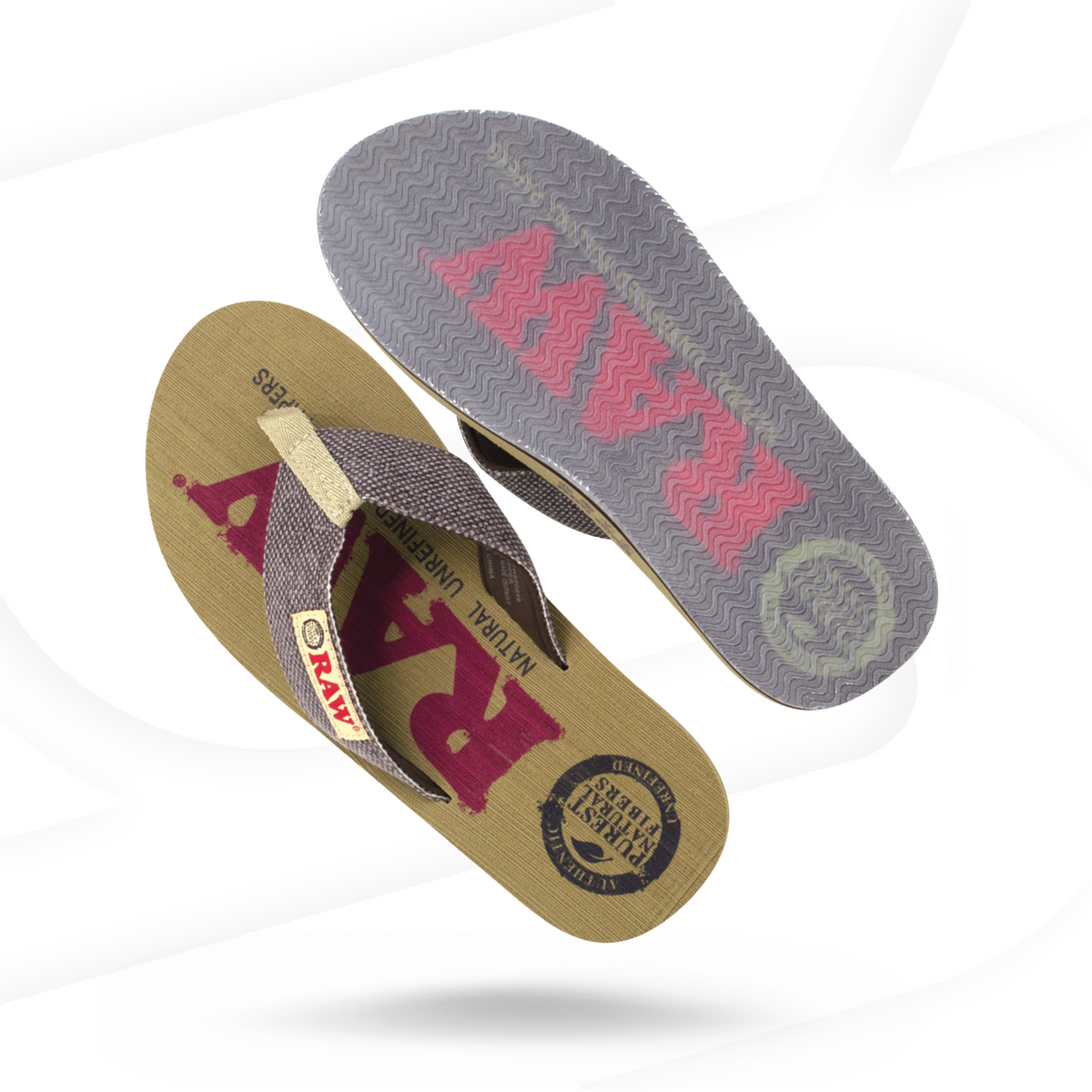 RAW X Rolling Papers Thong Sandals | Men Clothing Accessories esd-official